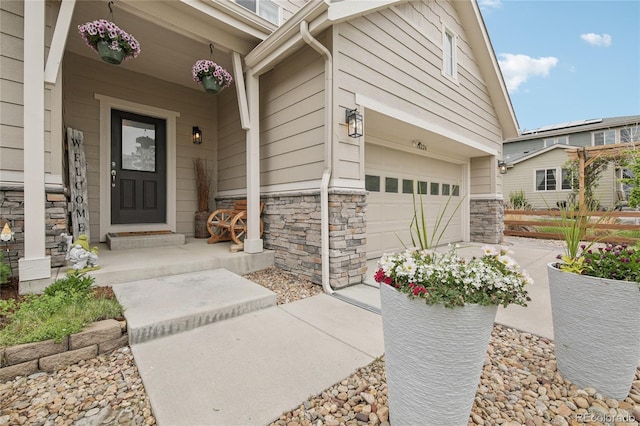 16226 W 94th Dr, Arvada, CO 80007 - entrance to property featuring stone siding and covered porch