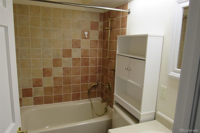 14503 E Wagon Trail Dr, Aurora, CO 80015 - full bath with shower / bath combination and vanity