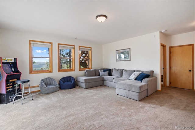 1321 Forest Edge Rd, Woodland Park, CO 80863 - living area featuring carpet