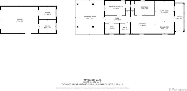 2461 Depew St, Edgewater, CO 80214 - property floor plan