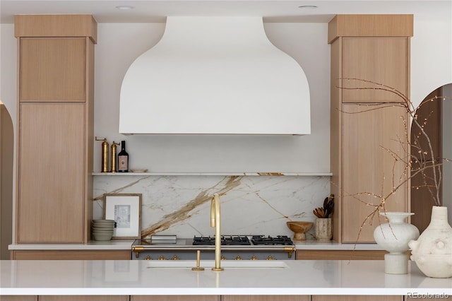 5800 E 6th Avenue Parkway, Denver, CO 80220 - detailed view of decorative backsplash