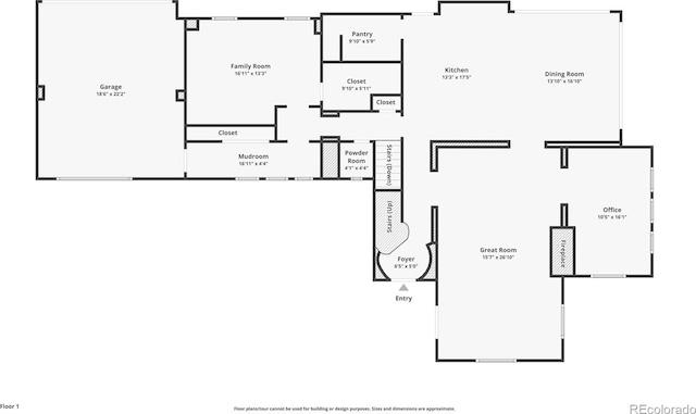 5800 E 6th Avenue Parkway, Denver, CO 80220 - view of property floor plan