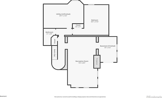 5800 E 6th Avenue Parkway, Denver, CO 80220 - view of floor plan / room layout
