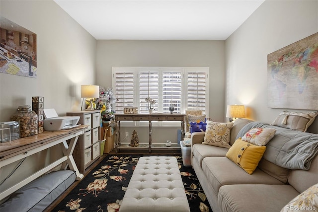 view of living room