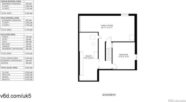 941 E 130th Cir, Thornton, CO 80241 - view of home floor plan