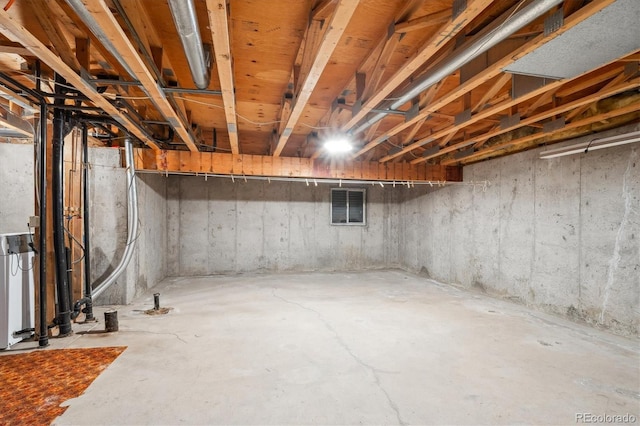 800 Park View Pl, Castle Rock, CO 80104 - view of unfinished basement