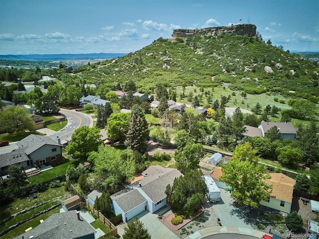 800 Park View Pl, Castle Rock, CO 80104 - aerial perspective of suburban area