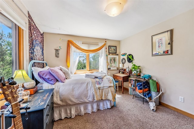 228 Glacier Ridge Rd, Alma, CO 80420 - carpeted bedroom featuring multiple windows