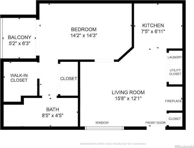 8701 Huron St Unit 211, Thornton, CO 80260 - property floor plan