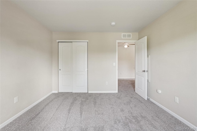 5600 W 3rd St Unit S, Greeley, CO 80634 - unfurnished bedroom featuring carpet floors and a closet