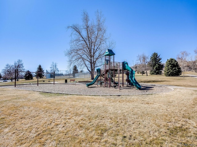 view of community play area