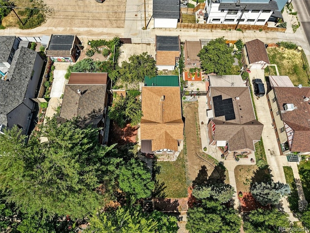 3737 Wyandot St, Denver, CO 80211 - aerial overview of property's location featuring nearby suburban area