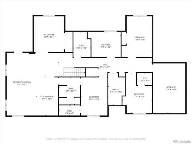 1505 Castlecombe Ln, Monument, CO 80132 - floor plan / room layout
