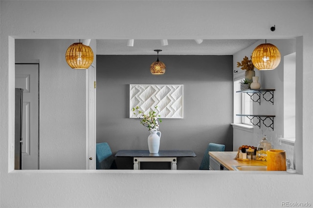 view of dining area