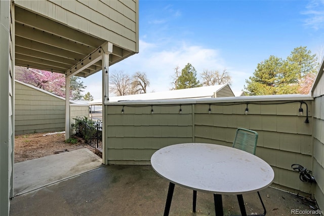 view of patio / terrace