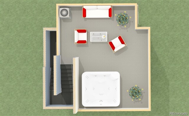 view of room details