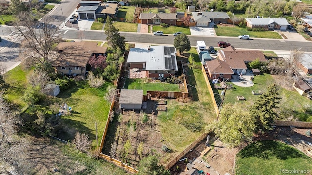 3035 E Maplewood Ave, Centennial, CO 80121 - birds eye view of property with a residential view