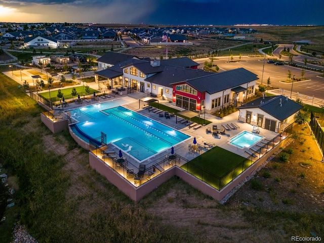 22374 E 49th Pl, Aurora, CO 80019 - view of subject property with a pool