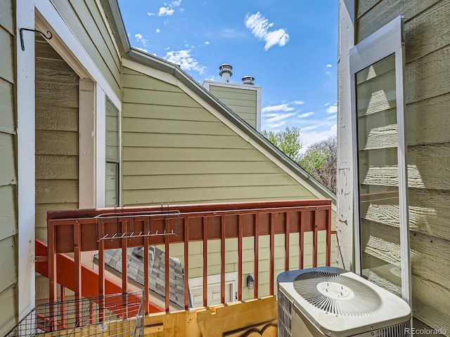 962 S Dearborn Way Unit 19, Aurora, CO 80012 - wooden terrace with cooling unit