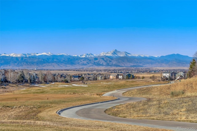 property view of mountains