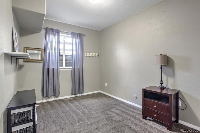 bedroom with carpet flooring