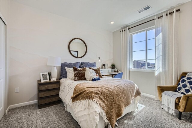 1320 Loraine Cir N, Lafayette, CO 80026 - bedroom featuring carpet floors, baseboards, and recessed lighting