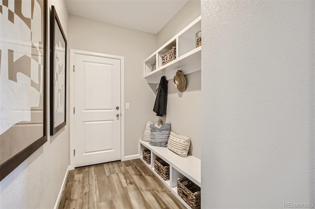 1320 Loraine Cir N, Lafayette, CO 80026 - mudroom with light wood-type flooring and baseboards