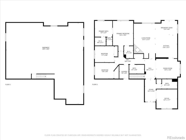 23327 E Ottawa Dr, Aurora, CO 80016 - view of home floor plan