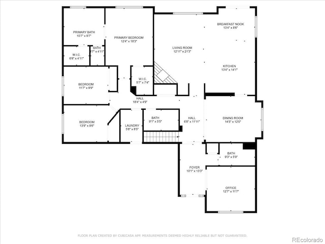 23327 E Ottawa Dr, Aurora, CO 80016 - view of floor plan / room layout