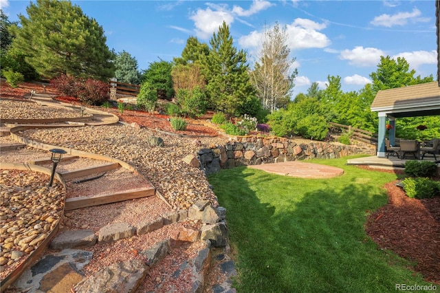 23327 E Ottawa Dr, Aurora, CO 80016 - view of yard featuring a patio