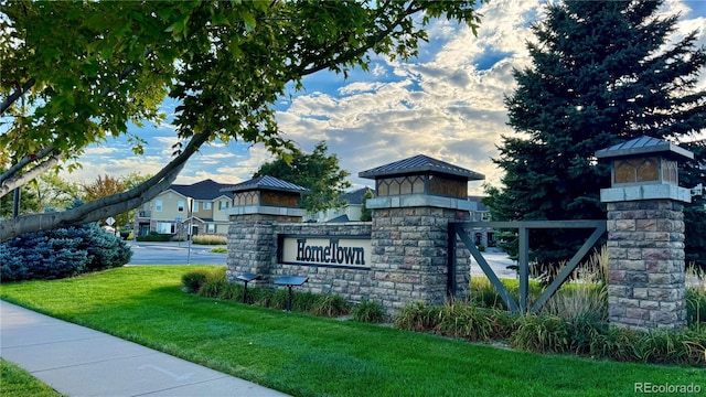 15362 W 66th Ave Unit D, Arvada, CO 80007 - community sign with a yard