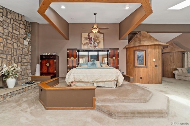 11485 Pecos St, Denver, CO 80234 - carpeted bedroom with a skylight