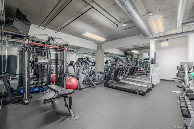1499 Blake St Unit 4F, Denver, CO 80202 - view of workout area
