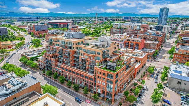 1499 Blake St Unit 4F, Denver, CO 80202 - view of urban area featuring a mountain backdrop