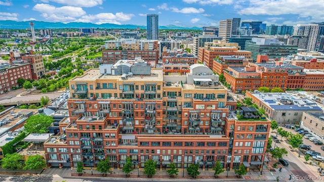1499 Blake St Unit 4F, Denver, CO 80202 - view of urban area with a mountain backdrop