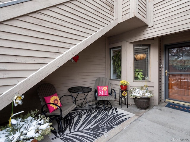 exterior space with a patio area