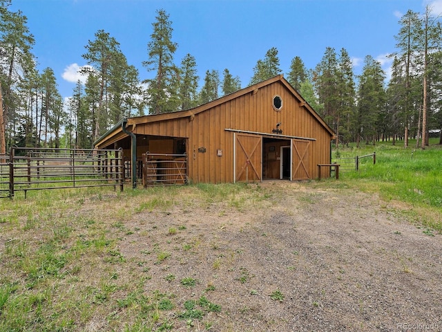 13094 Molly Dr, Conifer, CO 80433 - view of outdoor structure with an exterior structure