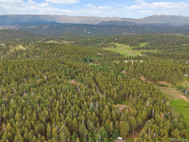 13094 Molly Dr, Conifer, CO 80433 - view of mountain background featuring a forest