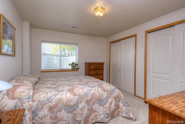 698 Larimer Creek Dr, Monument, CO 80132 - carpeted bedroom with multiple closets