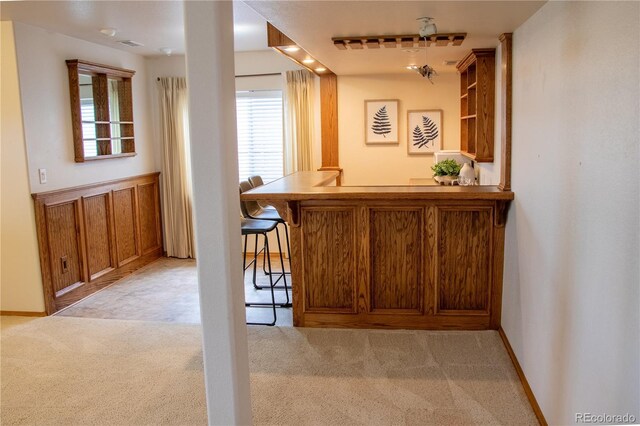 698 Larimer Creek Dr, Monument, CO 80132 - indoor bar with light colored carpet