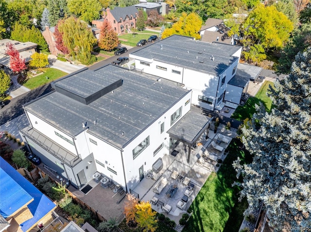 aerial view