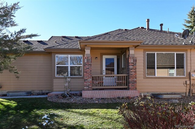 6475 Orion Way, Arvada, CO 80007 - view of front of home featuring a front lawn