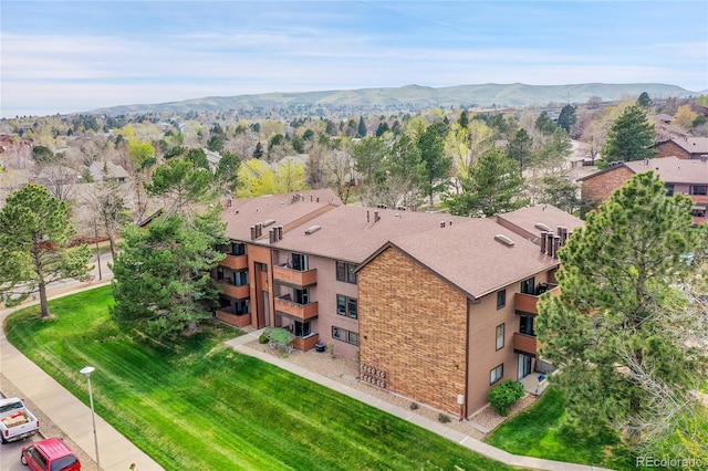 201 Wright St Unit 105, Lakewood, CO 80228 - view from above of property featuring a mountain backdrop