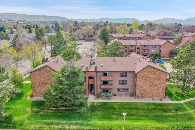 201 Wright St Unit 105, Lakewood, CO 80228 - view from above of property featuring mountains
