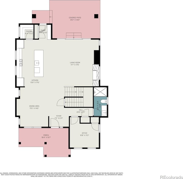 4180 Ames St, Denver, CO 80212 - view of home floor plan