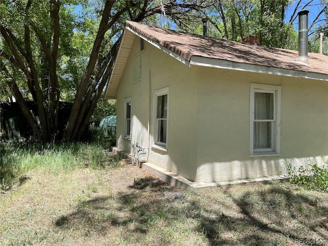 1010 San Juan Ave, Saguache, CO 81149 - view of home's exterior featuring stucco siding