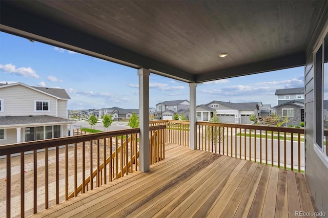 24708 E 40th Ave, Aurora, CO 80019 - wooden deck with a residential view