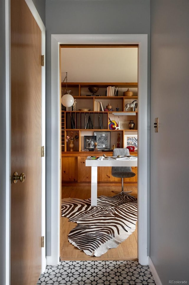 view of pantry