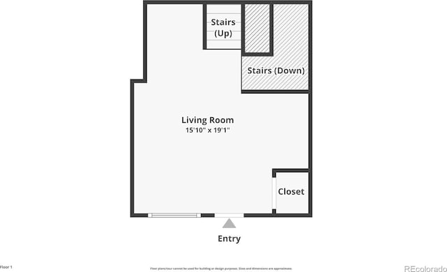 4574 S Cimmarron Cir Unit B, Aurora, CO 80015 - view of property floor plan