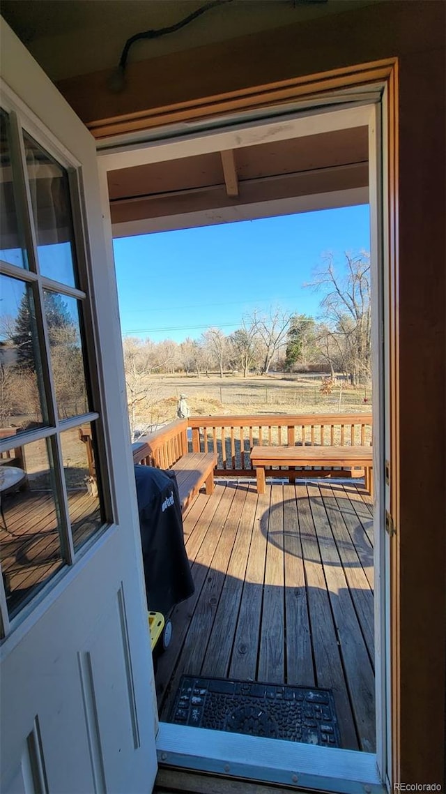 8211 Rocky Mountain Dr, Lakewood, CO 80214 - view of wooden terrace